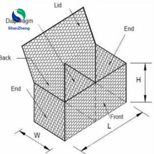 Gabion box gabion basket Hexagonal wire netting for gabions